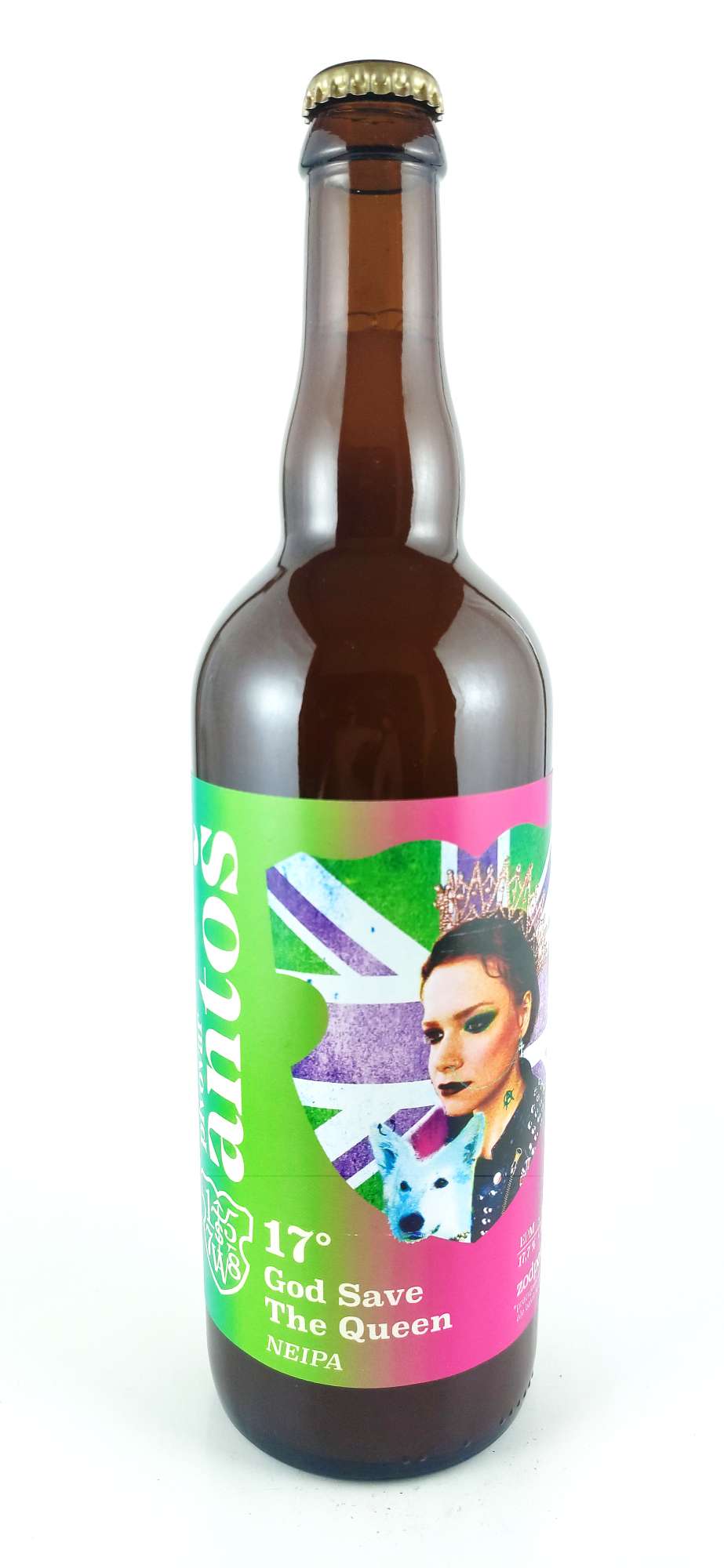 Antoš God Save The Queen NEIPA 17° - Pivní ochutnávka