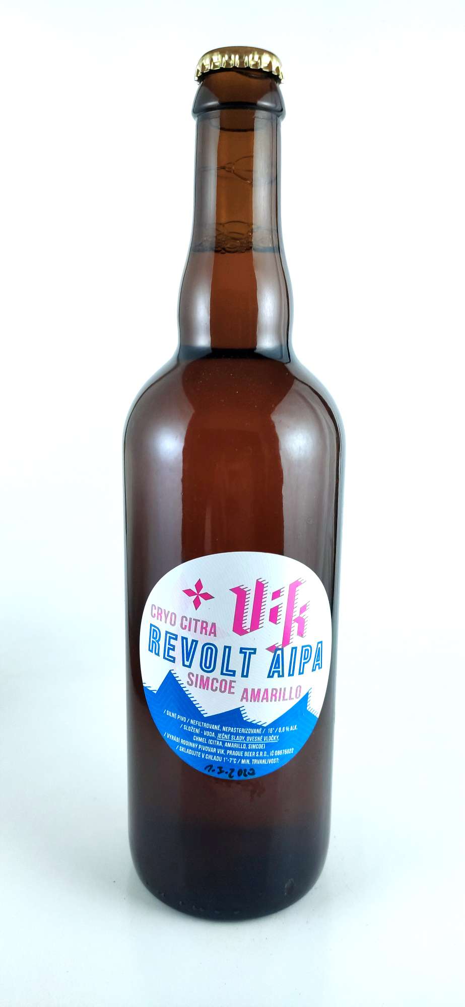 Vik Revolt American IPA 15° - Pivní ochutnávka