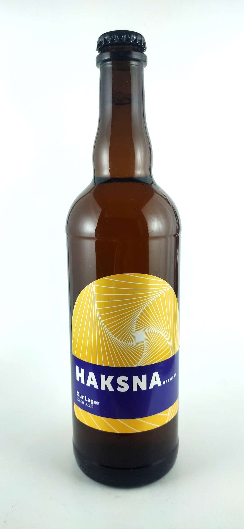 Haksna Our Lager Czech lager 11° - Pivní ochutnávka