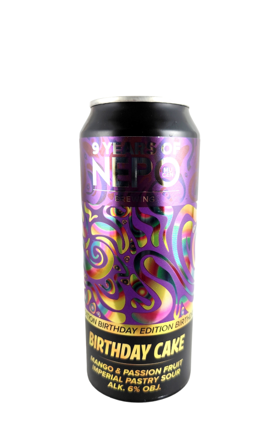 Nepomucen Birthday Cake - 9 years of Nepo Sour 21° - Pivní ochutnávka