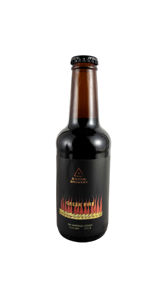 Axiom Greek Fire Barrique Imperial Stout 27° - Pivní ochutnávka