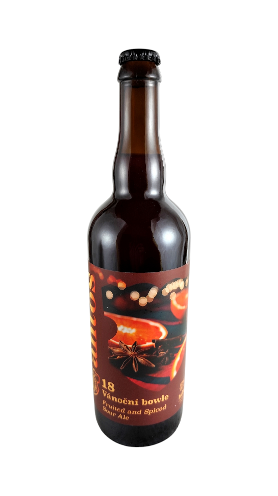 Antoš Vánoční Bowle Fruited & Spiced Sour Ale 18° - Pivní ochutnávka